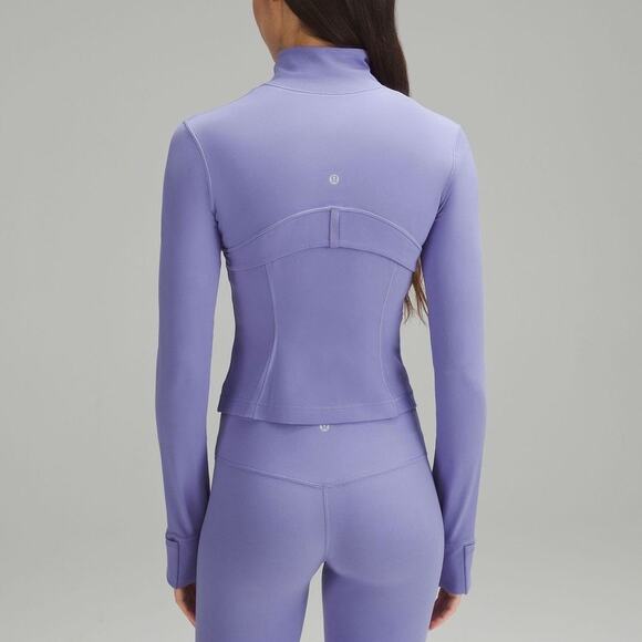 NEW Lululemon Define Cropped Jacket Nulu in Dusty Lilac Size 10 - Picture 3 of 10